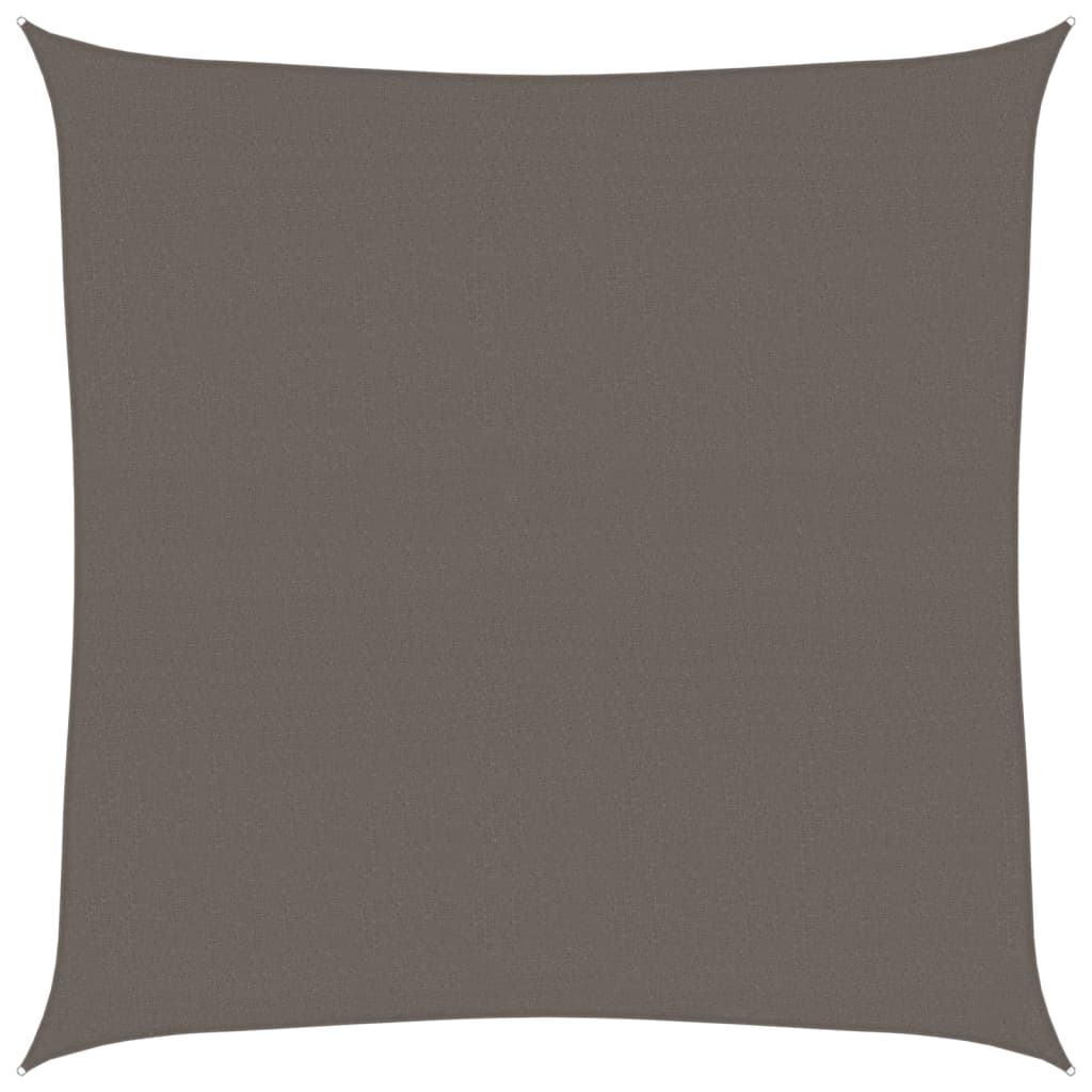 Vidaxl zonnezil 160 g m² 5x5 m anthracite hdpe -colored