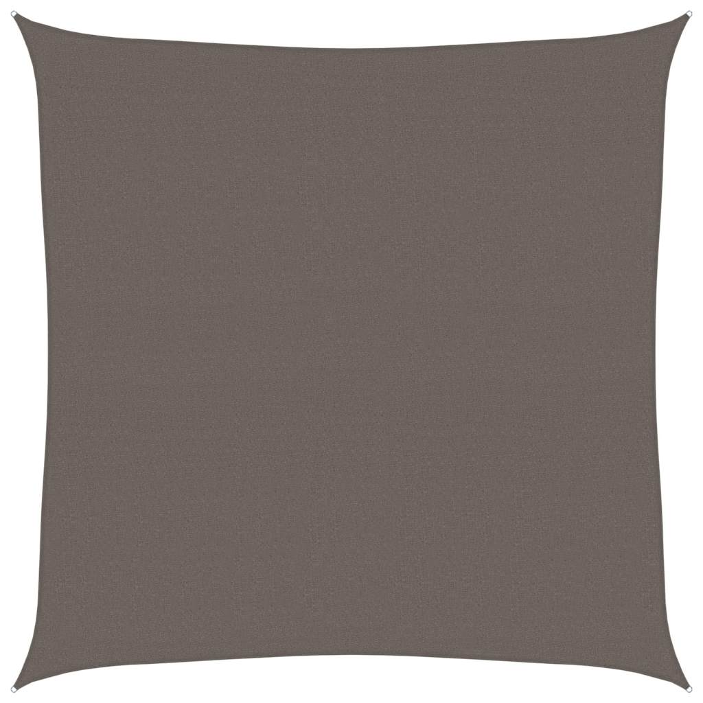 Vidaxl zonnezil 160 g m² 6x6 m anthracite hdpe -colored