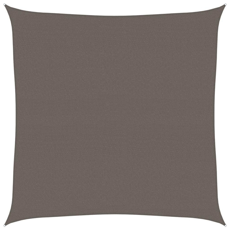 Vidaxl zonnezil 160 g m² 6x6 m anthracite hdpe -colored