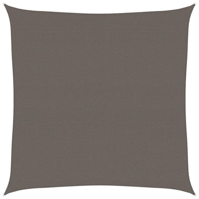 Vidaxl zonnezil 160 g m² 7x7 m anthracite hdpe -colored