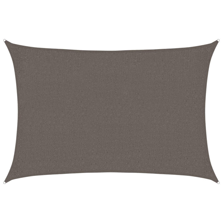 Vidaxl zonnezil 160 g m² 2x3 m anthracite hdpe -colored