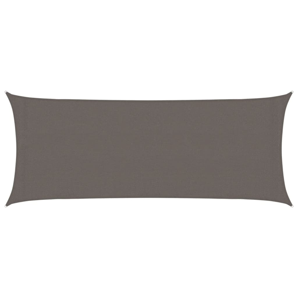 Vidaxl zonnezil 160 g m² 2x4,5 m anthracite HDPE -Colored