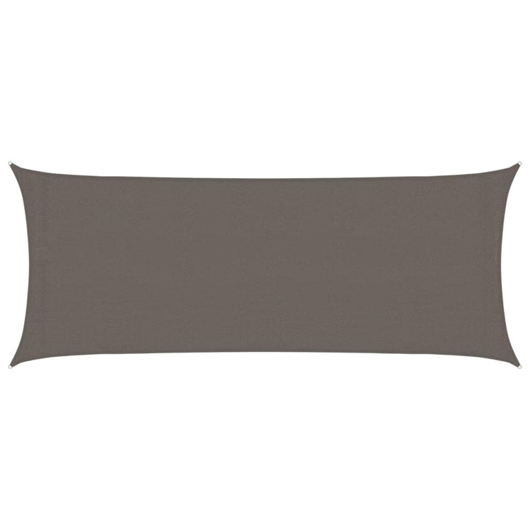 Vidaxl zonnezil 160 g m² 2x5 m anthracite HDPE -Colored