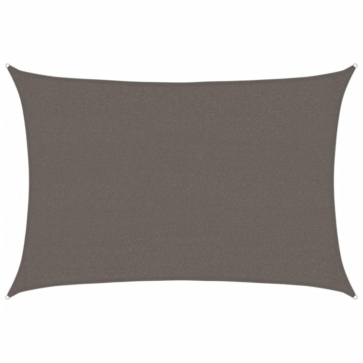 Vidaxl zonnezil 160 g m² 2,5x3,5 m anthracite HDPE -Colored