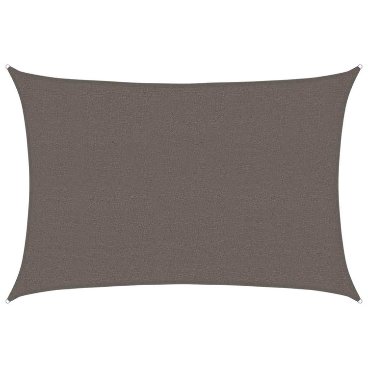 Vidaxl zonnezil 160 g m² 2,5x4 m anthracite HDPE -Colored