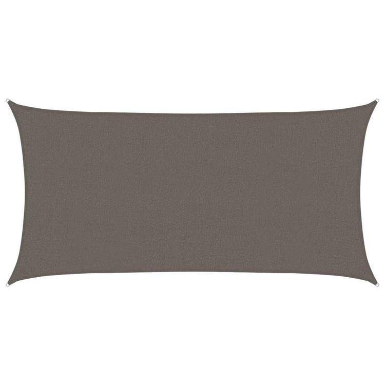 Vidaxl zonnezil 160 g m² 2,5x5 m anthracite HDPE -Colored