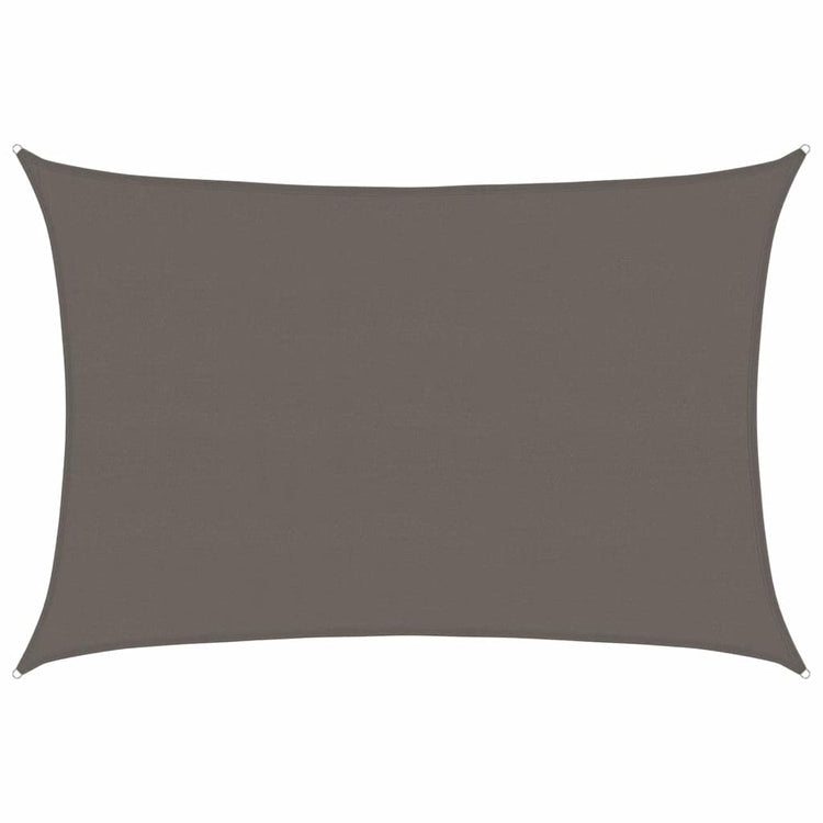Vidaxl zonnezil 160 g m² 5x7 m anthracite hdpe -colored