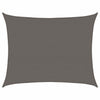 Vidaxl zonnezil 160 g m² 6x8 m anthracite hdpe -colored