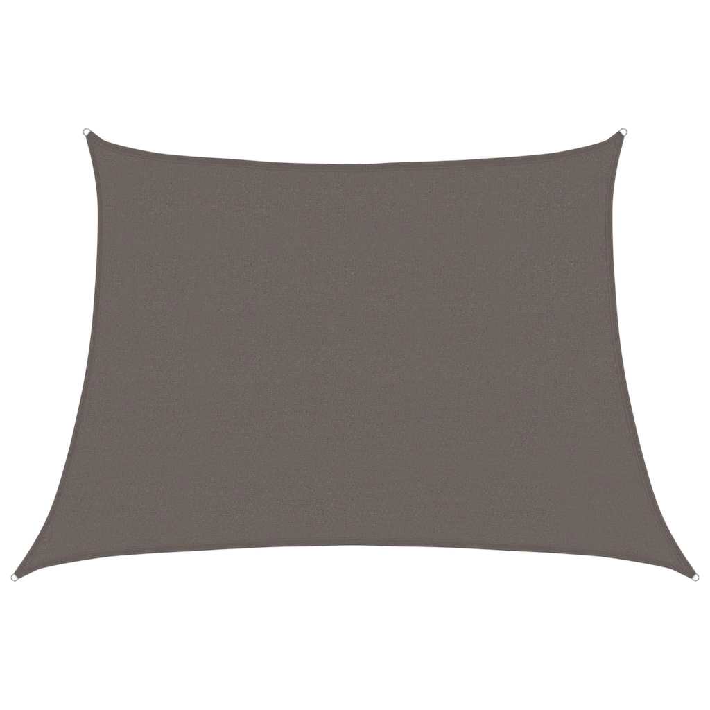 Vidaxl zonnezil 160 g m² 4 5x3 m anthracite HDPE -Colored