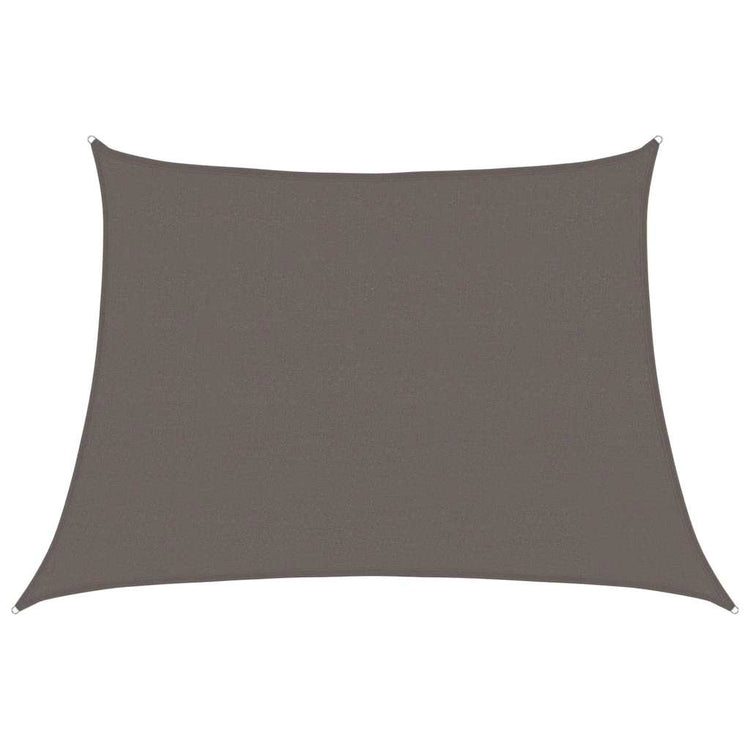 Vidaxl zonnezil 160 g m² 4 5x3 m anthracite HDPE -Colored