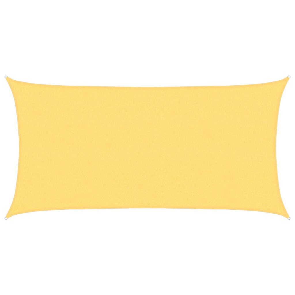 Vidaxl Zonnezeil 160 g m² 2x3,5 m beige HDPE