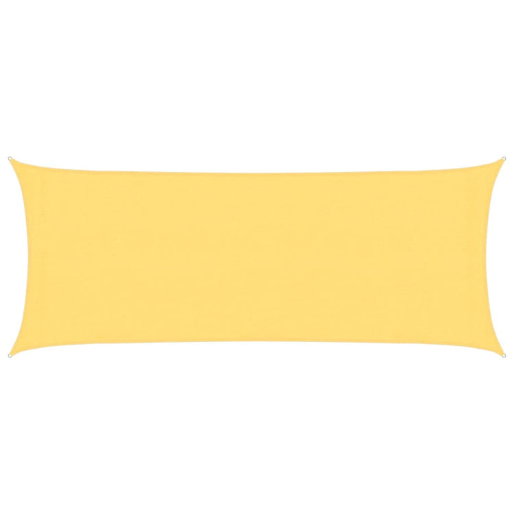 Vidaxl Zonnezeil 160 g m² 2x5 m beige HDPE