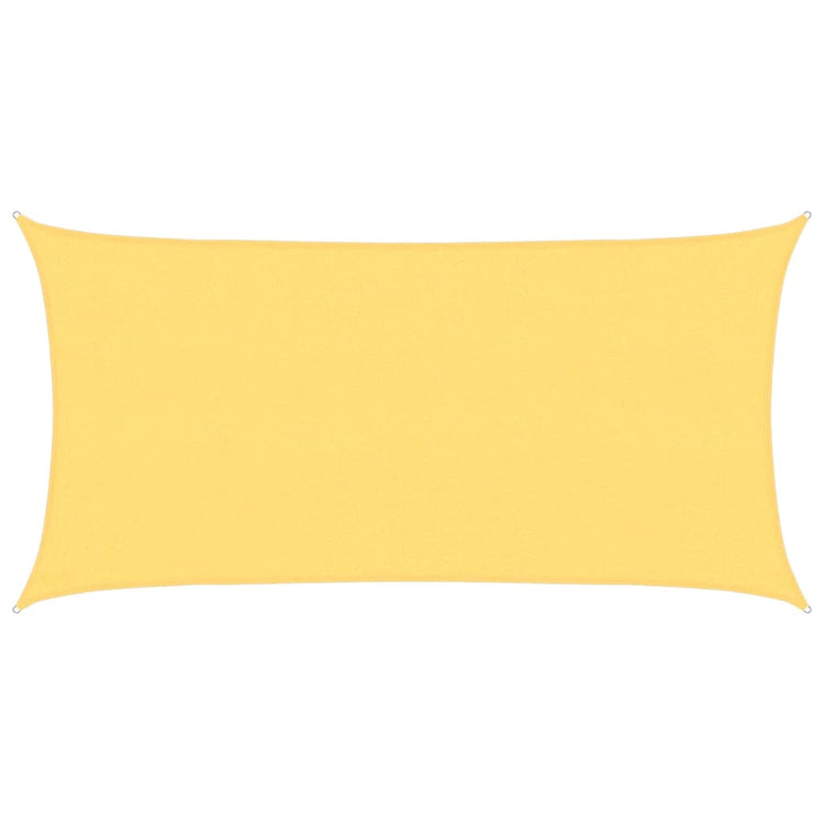Vidaxl Zonnezeil 160 g m² 2,5x4,5 m beige HDPE