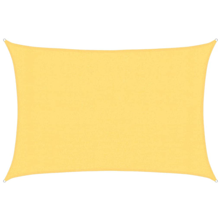 Vidaxl Zonnezeil 160 g m² 3x4,5 m beige HDPE