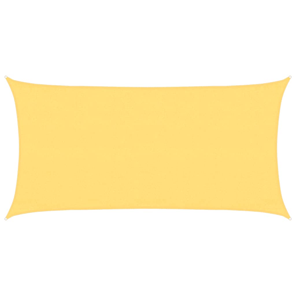 Vidaxl Zonnezeil 160 g m² 3x6 m beige HDPE