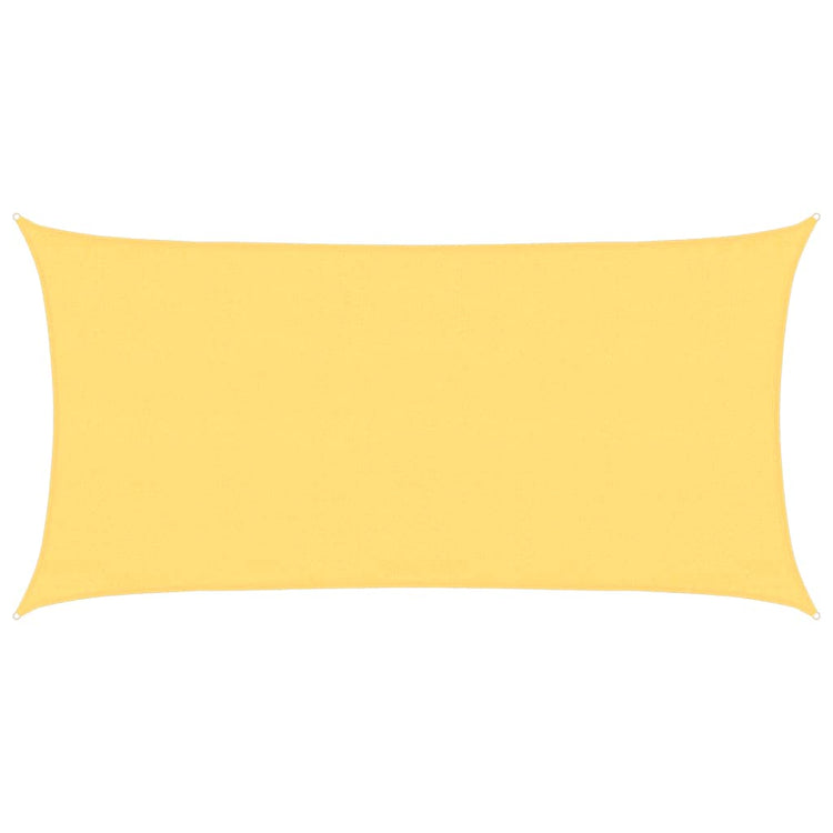 Vidaxl Zonnezeil 160 g m² 3x6 m beige HDPE