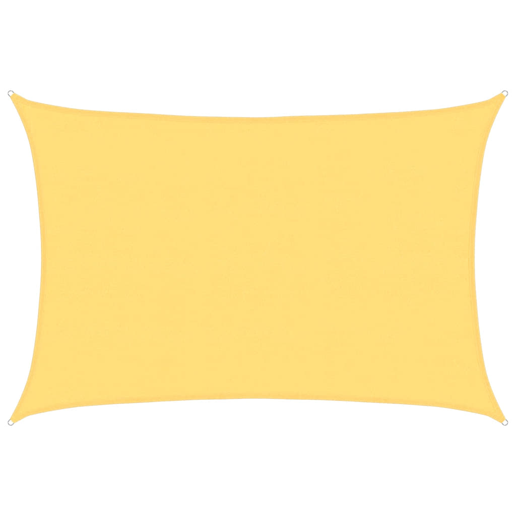 Vidaxl Zonnezeil 160 g m² 5x6 m beige HDPE