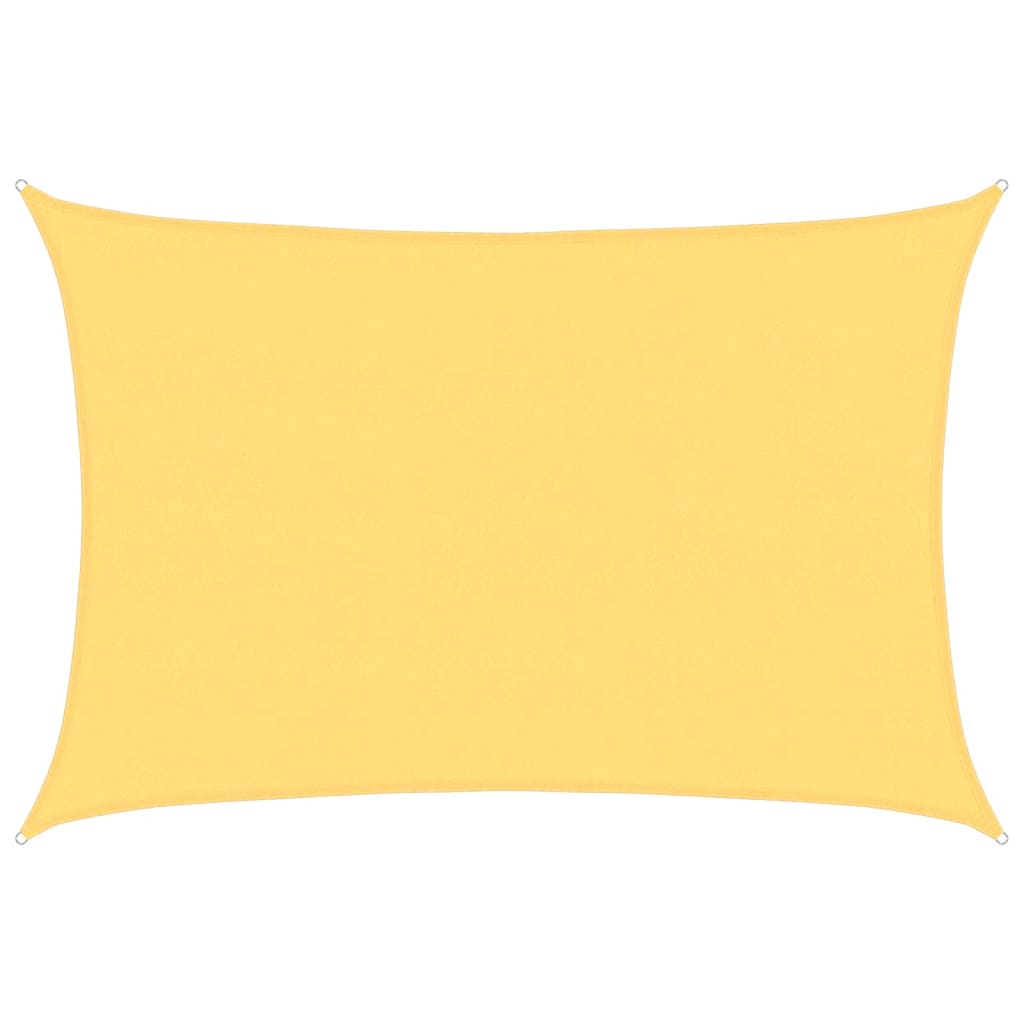 Vidaxl Zonnezeil 160 g m² 5x7 m beige HDPE