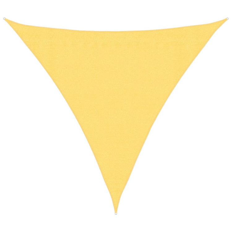 Vidaxl zonnezil 160 g m² 3x3x3 m beige hdpe