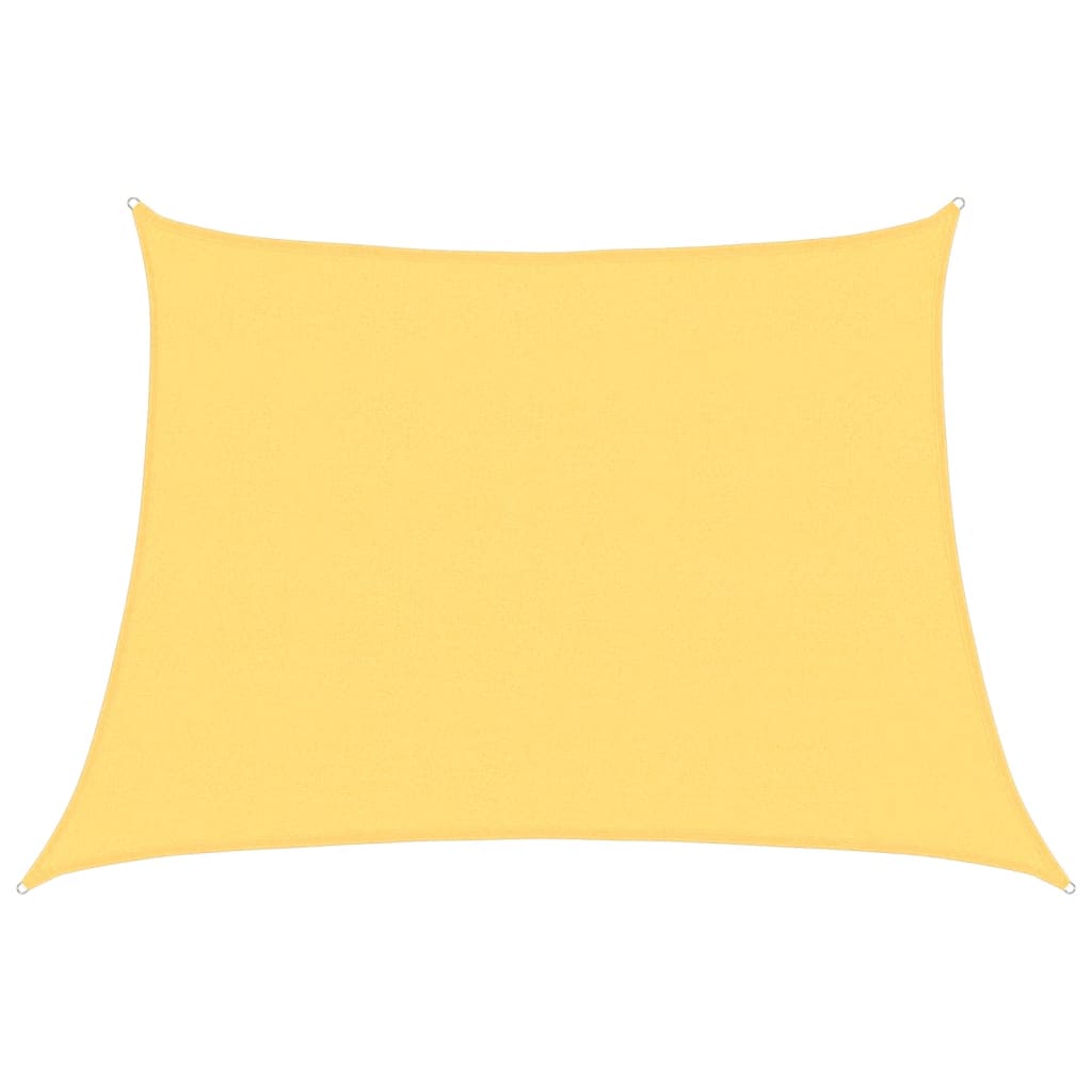 Vidaxl zonnezil 160 g m² 4 5x3 m beige HDPE