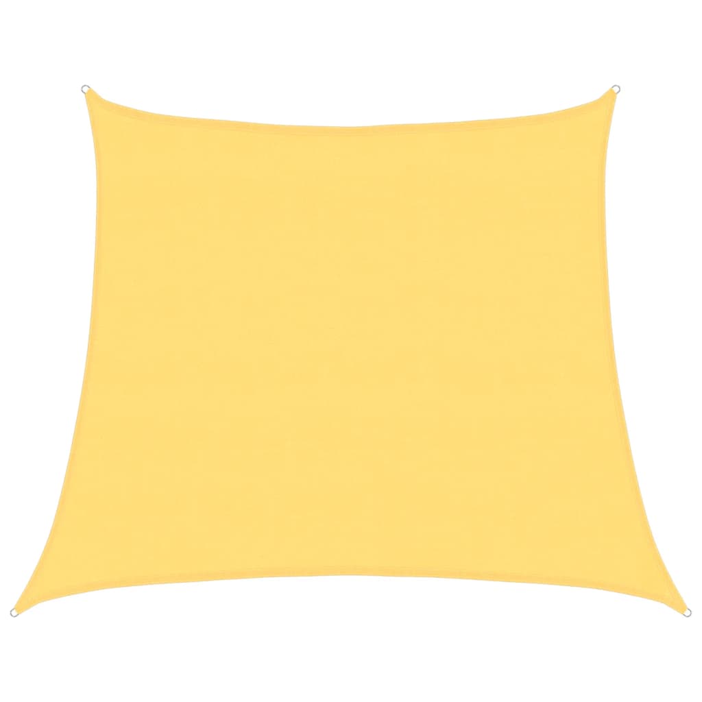 Vidaxl voile d'ombrage 160 g m² 4 5x4 m PEHD beige