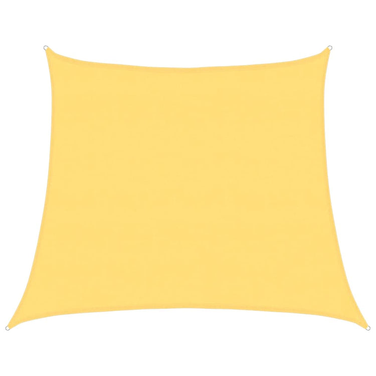Vidaxl voile d'ombrage 160 g m² 4 5x4 m PEHD beige
