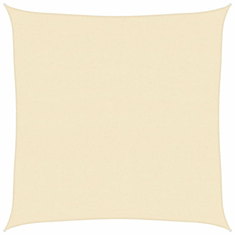 Voile d'ombrage Vidaxx 160 g m² 7x7 m HDPE couleur crème
