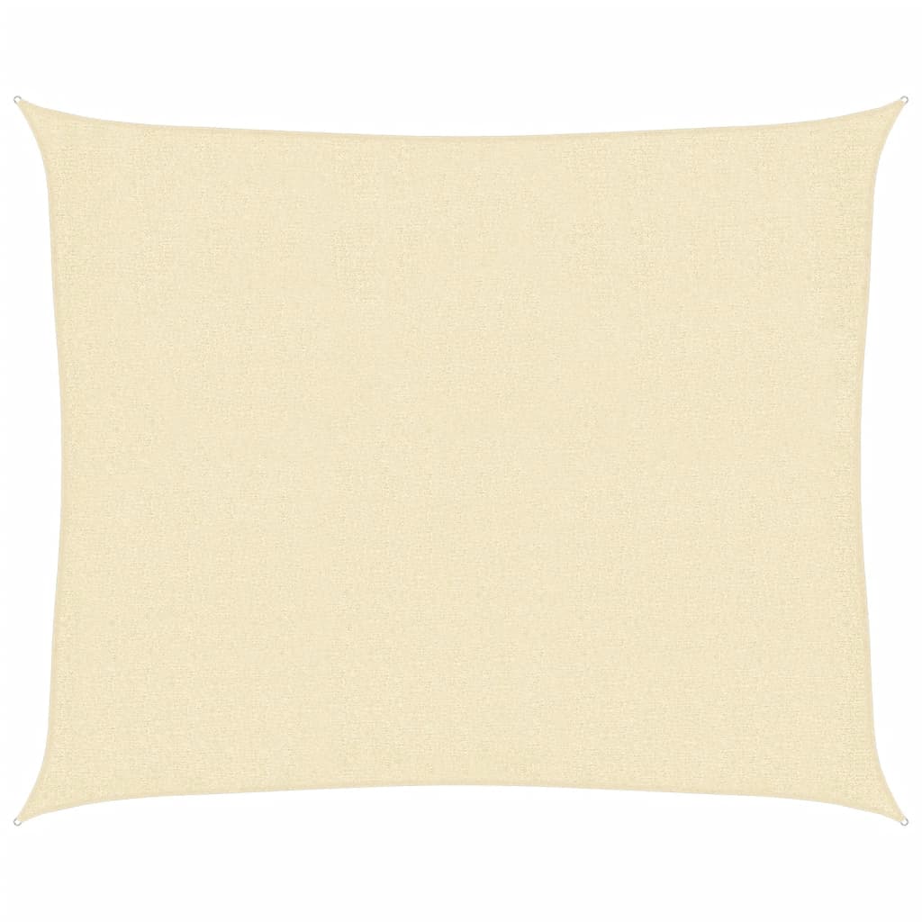 Vidaxl zonnezil 160 g m² 2,5x3 m de crème HDPE -Colored