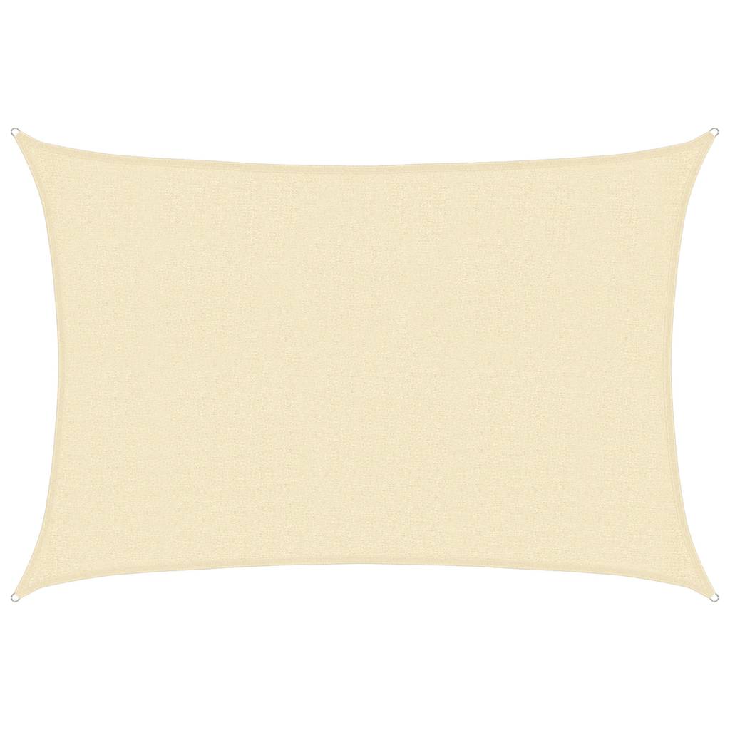 Vidaxl zonnezil 160 g m² 2,5x3,5 m de crème HDPE -Colored