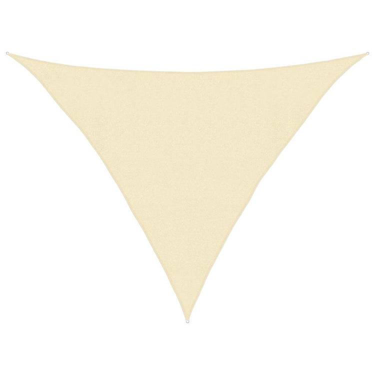 Vidaxl Zonnezeil 160 g m² 4x4x5,8 m crème HDPE -Colored