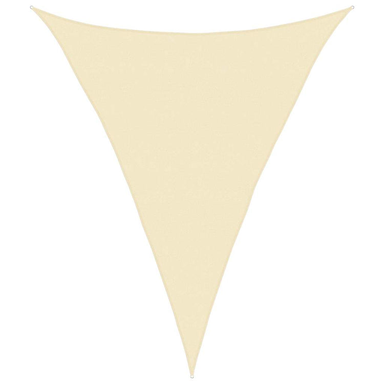 Vidaxl Zonnezeil 160 g m² 5x6x6 m crème HDPE -Colored