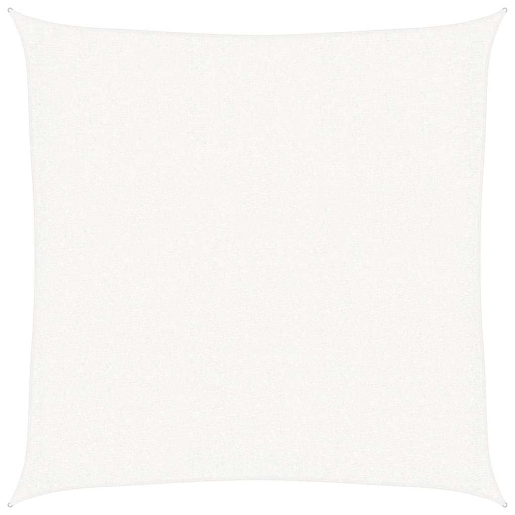 Vidaxl Zonnezeil 160 g m² 3x3 m HDPE blanc