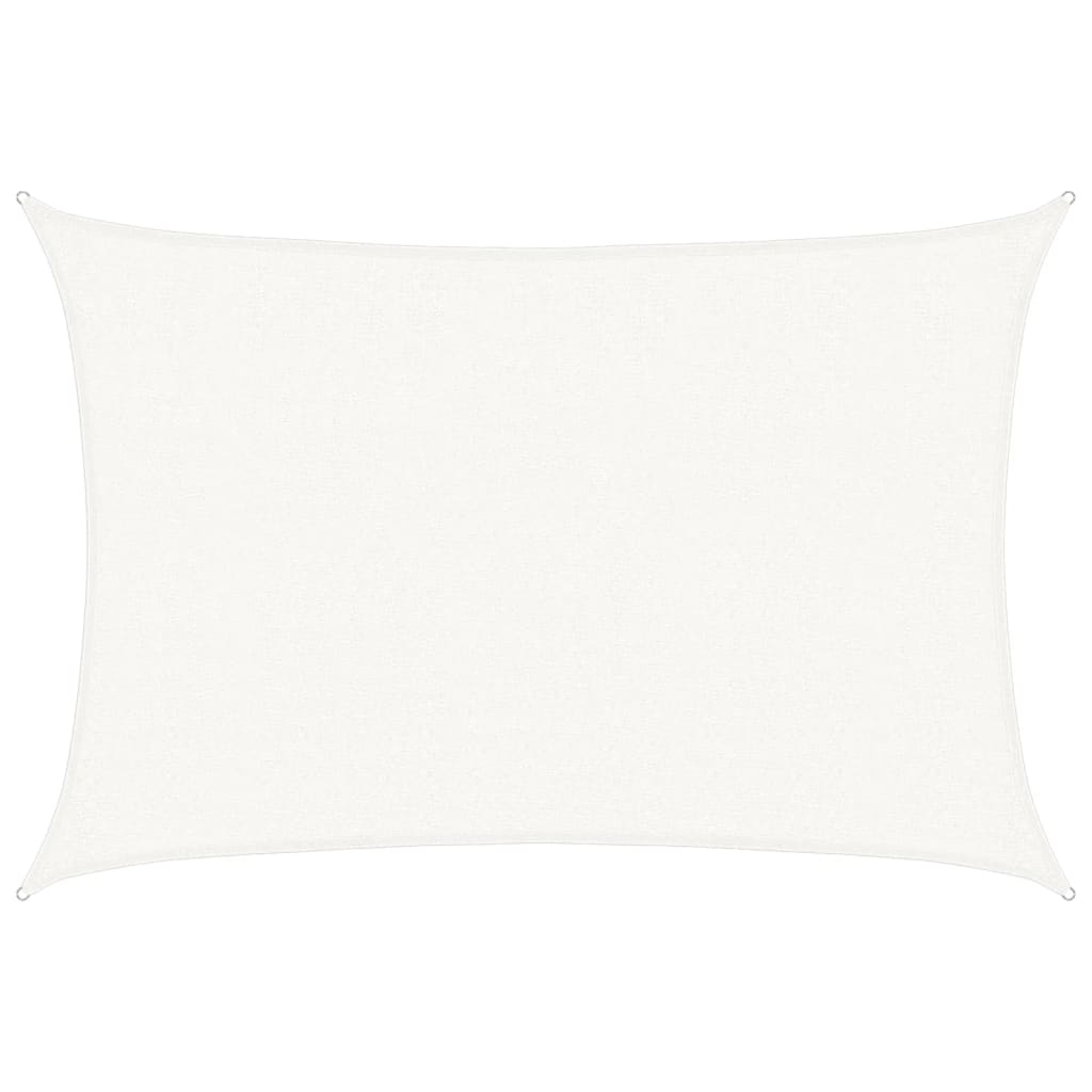 Vidaxl Zonnezeil 160 g m² 2,5x4 m HDPE blanc