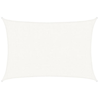 Vidaxl Zonnezeil 160 g m² 2,5x4 m HDPE blanc