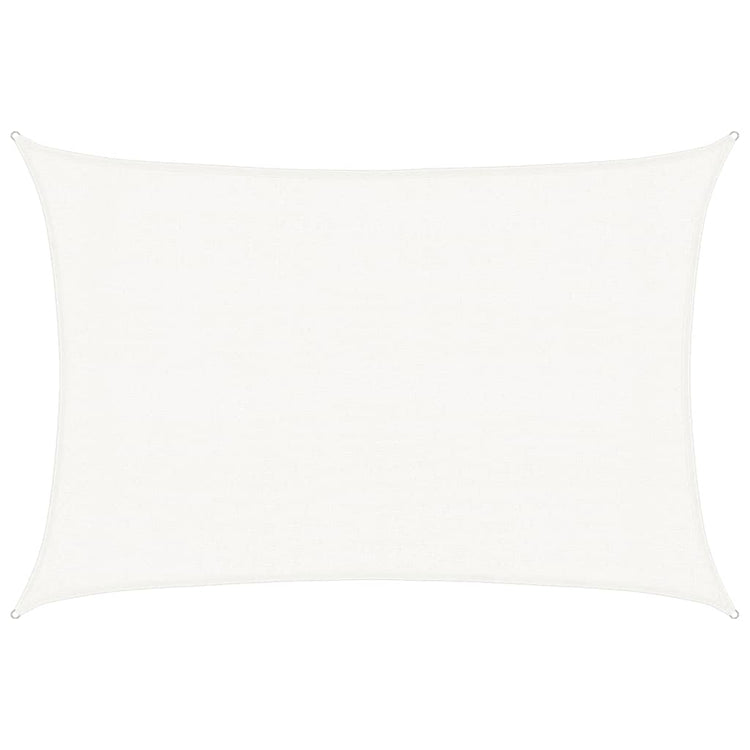 Vidaxl Zonnezeil 160 g m² 3x4,5 m HDPE blanc