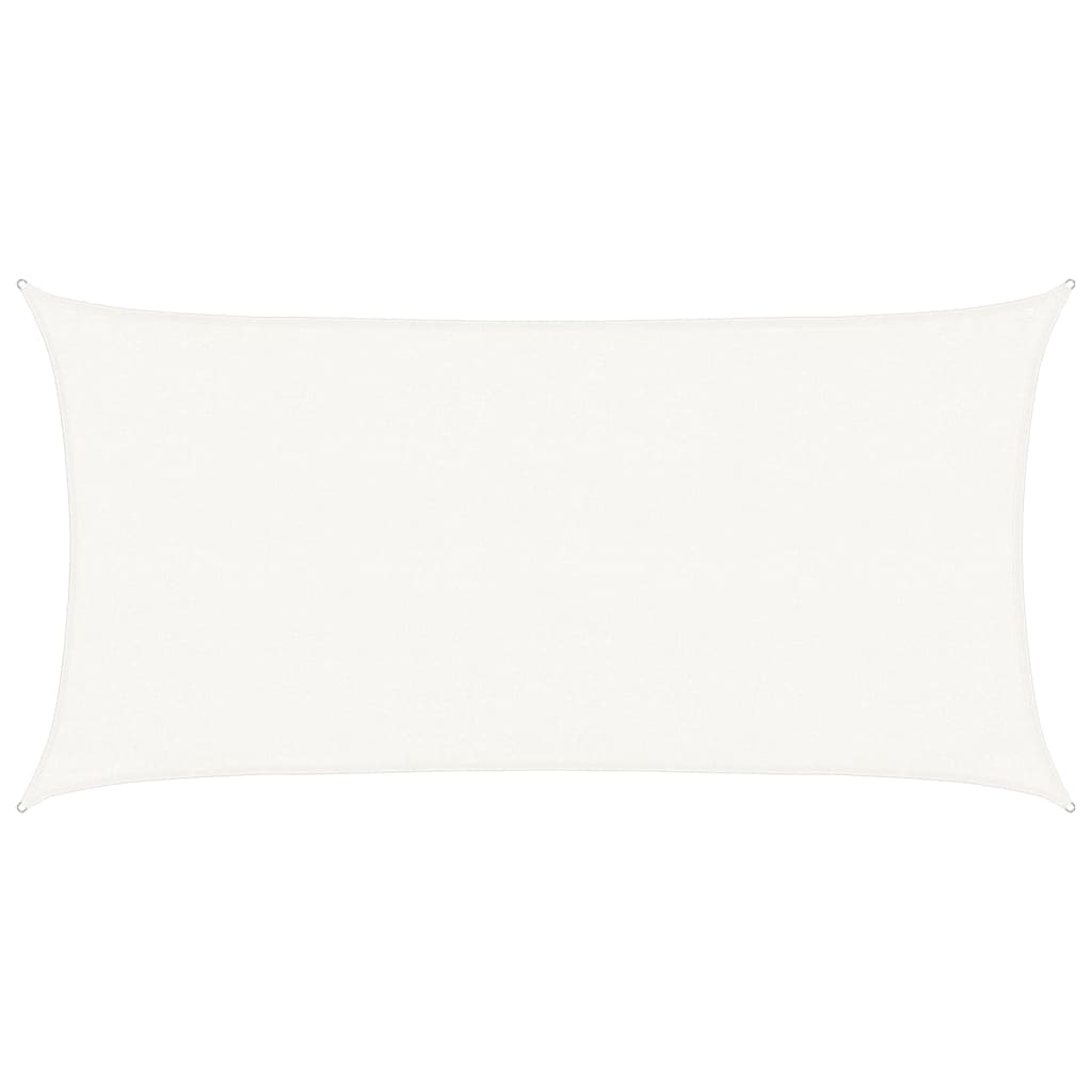 Vidaxl Zonnezeil 160 g m² 3x6 m HDPE blanc