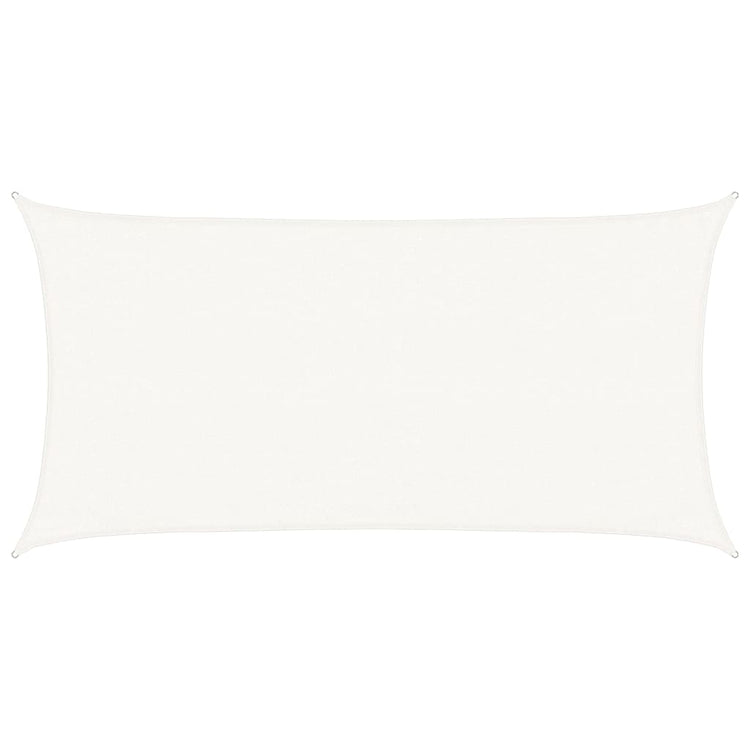 Vidaxl Zonnezeil 160 g m² 3x6 m HDPE blanc