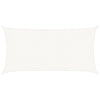 Vidaxl Zonnezeil 160 g m² 4x7 m HDPE blanc