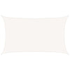 Vidaxl Zonnezeil 160 g m² 5x8 m HDPE blanc