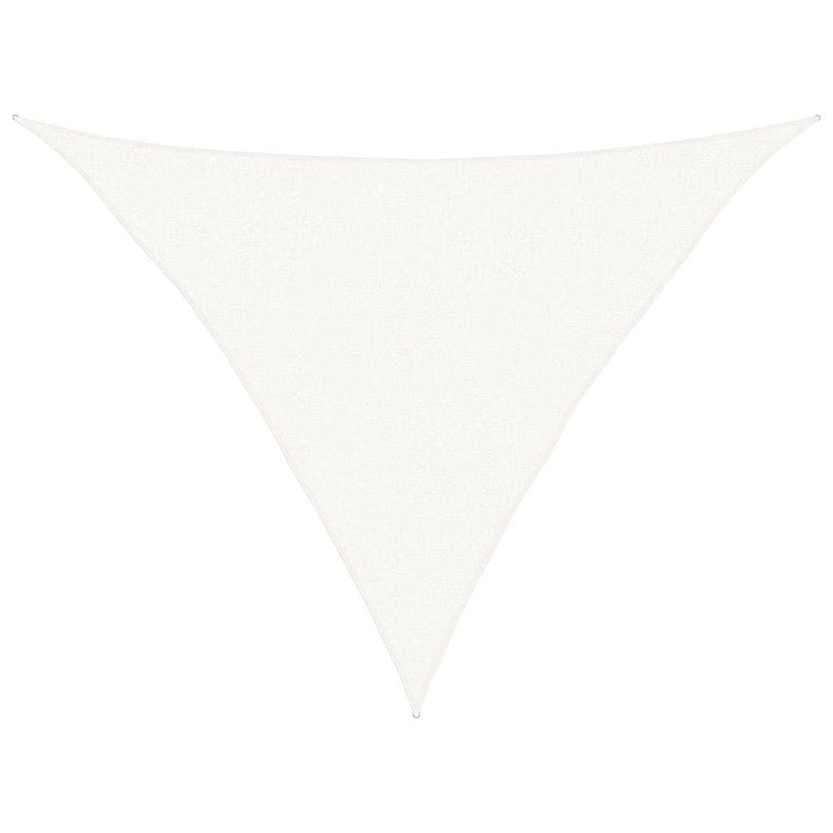 Vidaxl Zonnezeil 160 g m² 2,5x2,5x3,5 m HDPE blanc