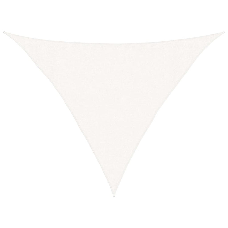 Vidaxl Zonnezeil 160 g m² 3,5x3,5x4,9 m HDPE blanc