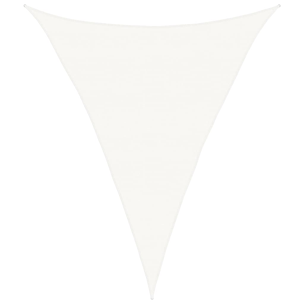 Vidaxl Zonnezeil 160 g m² 5x6x6 m HDPE blanc