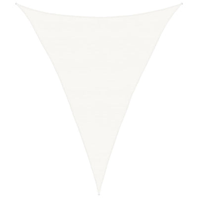 Vidaxl Zonnezeil 160 g m² 5x6x6 m HDPE blanc