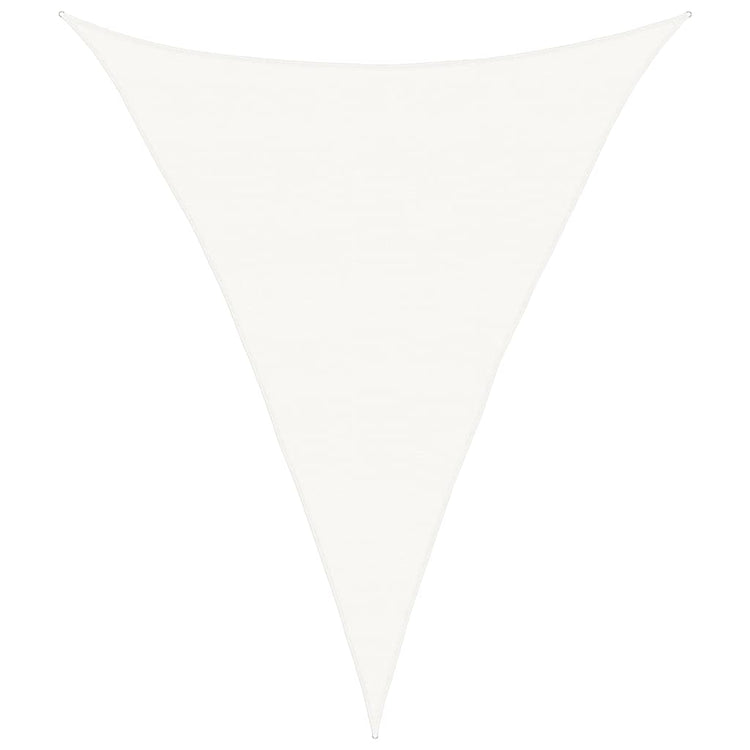 Vidaxl Zonnezeil 160 g m² 5x6x6 m HDPE blanc