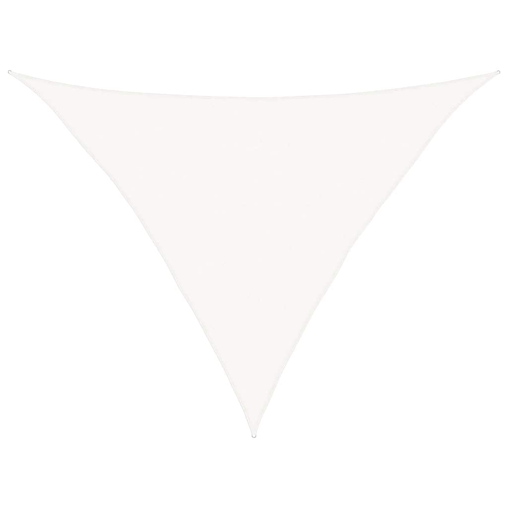 Vidaxl Zonnezeil 160 g m² 5x5x6 m HDPE blanc