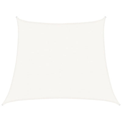 Vidaxl Zonnezeil 160 g m² 3 4x3 m HDPE blanc