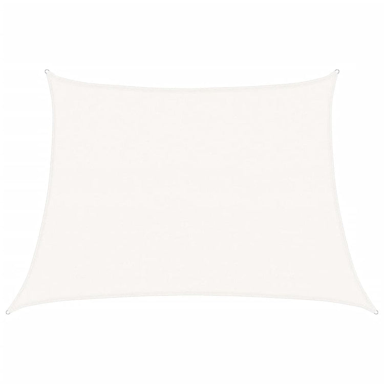 Vidaxl Zonnezeil 160 g m² 4 5x3 m HDPE blanc