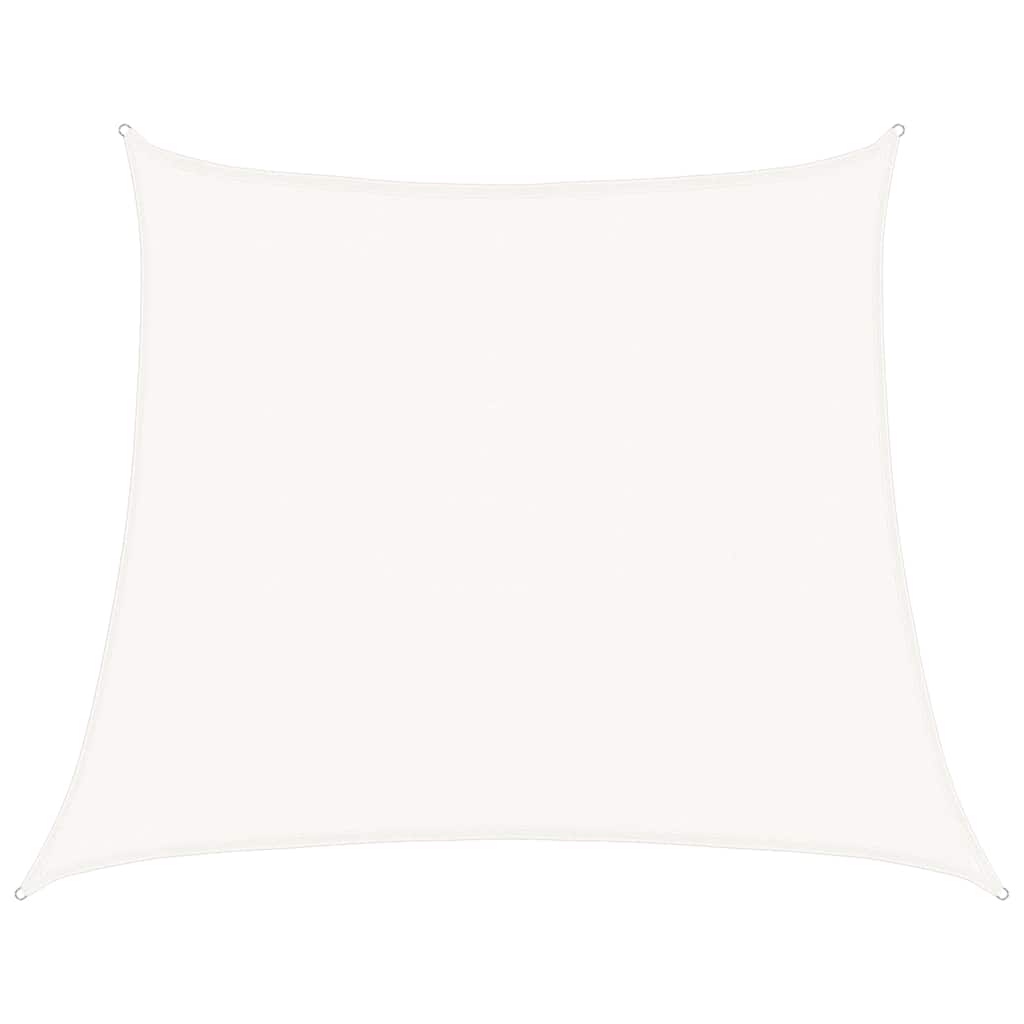 Vidaxl Zonnezeil 160 g m² 4 5x4 m HDPE blanc