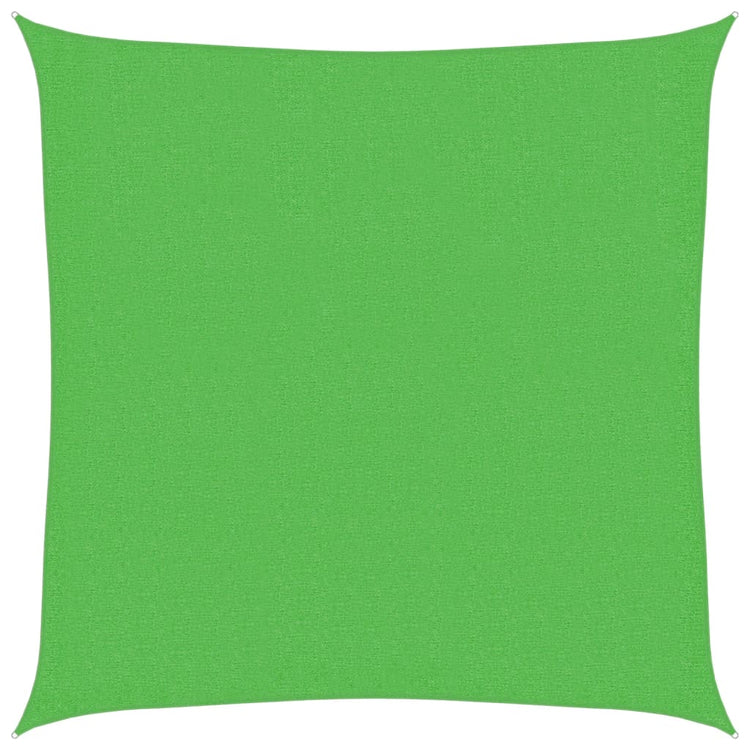 Vidaxl Zonnezeil 160 g m² 3x3 m HDPE vert clair