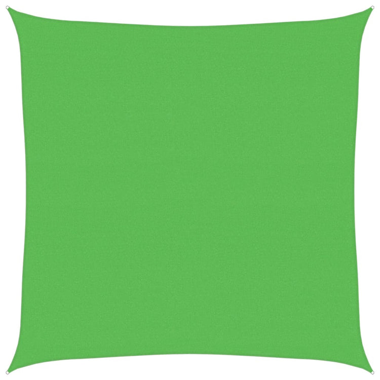 Vidaxl Zonnezeil 160 g m² 4x4 m HDPE vert clair